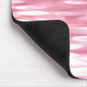 Abstrakte Nummer 3: Pink Shimmer Mousepad (Ecke)