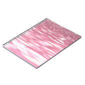 Abstrakte Nummer 3: Pink Shimmer Notizblock (Linke Seite)