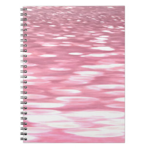 Abstrakte Nummer 3: Pink Shimmer Notizblock