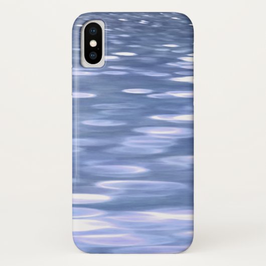 Abstrakte Nummer 3: Pulverblau-Schimmer Case-Mate iPhone Hülle (Rückseite)