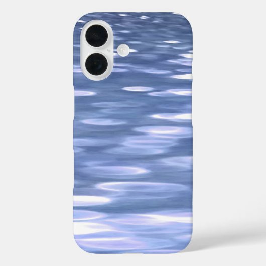 Abstrakte Nummer 3: Pulverblau-Schimmer Case-Mate iPhone Hülle (Rückseite)