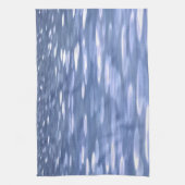 Abstrakte Nummer 3: Pulverblau-Schimmer Handtuch (Vertikal)