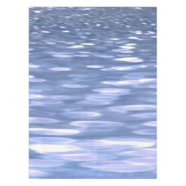 Abstrakte Nummer 3: Pulverblau-Schimmer Tischdecke