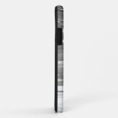 Abstrakte Nummer 3: Silbergrauer Schimmer Case-Mate iPhone Hülle (Hinten/Rechts)