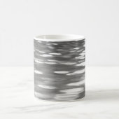 Abstrakte Nummer 3: Silbergrauer Schimmer Kaffeetasse (Mittel)