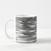 Abstrakte Nummer 3: Silbergrauer Schimmer Kaffeetasse (Links)
