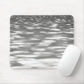 Abstrakte Nummer 3: Silbergrauer Schimmer Mousepad (Mit Mouse)