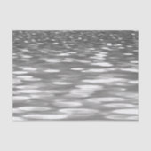 Abstrakte Nummer 3: Silbergrauer Schimmer Seidenpapier (Vorderseite)