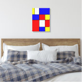 Abstrakte Nummer 414 Leinwanddruck (Insitu (Schlafzimmer))
