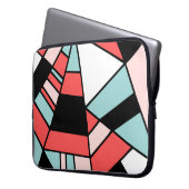 Abstrakte Nummer 451 Laptopschutzhülle (Vorderseite Links)