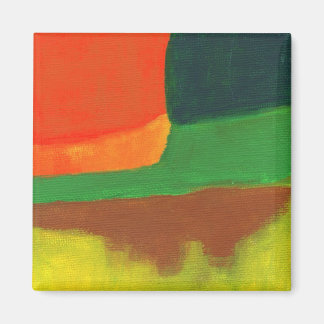 Abstrakte Nummer 4 Magnet