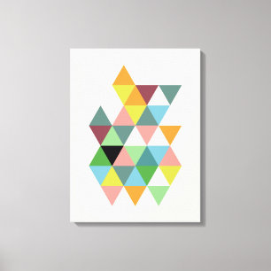 Abstrakte Nummer 585 Leinwanddruck