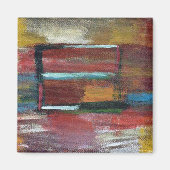 Abstrakte Nummer 5 Magnet (Vorne)