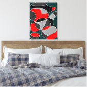 Abstrakte Nummer 686 Leinwanddruck (Insitu (Schlafzimmer))