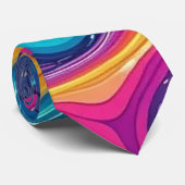 Abstrakte Oberflächenbilder 1200 - Krawatte von Mä (Gerollt)