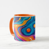 Abstrakte Oberflächenbilder 1200 - Tasse (Vorderseite Links)