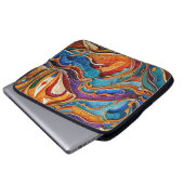 Abstrakte Oberflächenbilder 1211 - Laptop-Sieb Laptopschutzhülle (Vorne Knopf)