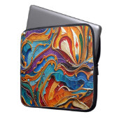 Abstrakte Oberflächenbilder 1211 - Laptop-Sieb Laptopschutzhülle (Vorderseite Links)