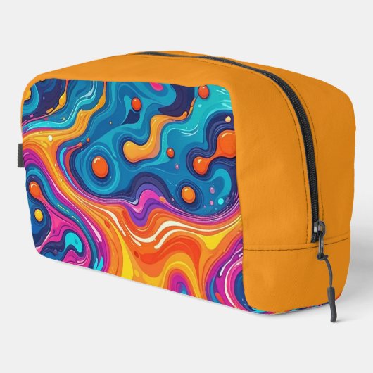 Abstrakte Oberflächenkunstwerke 1200 - Toilettenbe Waschbeutel (Rechte Ecke)
