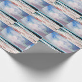 Abstrakte Öl-Leinwand: Zeitgenössische Textur Geschenkpapier (Ecke)
