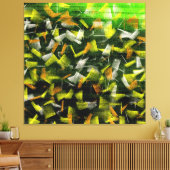 Abstrakte Öl- und Acrylmalerei 2 Leinwanddruck (Insitu (Wohnzimmer))