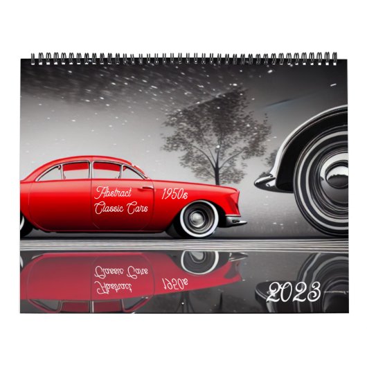 Abstrakte Oldtimer 1950er Kalender (Titelbild)