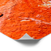 abstrakte Ölfarbe Textur auf Leinwand, Background Poster (Ecke)