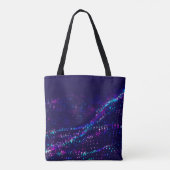 abstrakte Ölfarbe Textur auf Leinwand, Background  Tasche (Rückseite)