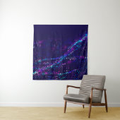 abstrakte Ölfarbe Textur auf Leinwand, Background  Wandteppich (Beispiel)