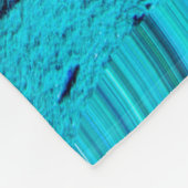 Abstrakte Ölfarbe Textur auf Leinwand, Hintergrund Fleecedecke (Ecke)