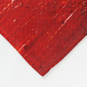 abstrakte Ölfarbe Textur auf Leinwand, Hintergrund Fleecedecke (Ecke)