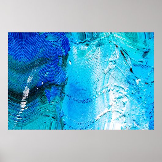 Abstrakte Ölfarbe Textur auf Leinwand, Hintergrund Poster (Vorne)