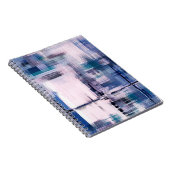 Abstrakte Ölmalerei auf Leinwand, handgezeichnete Notizblock (Rechte Seite)