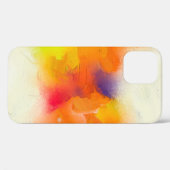 Abstrakte Ölmalerei auf Leinwand Textur. Case-Mate iPhone Hülle (Rückseite (Horizontal))