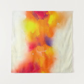 Abstrakte Ölmalerei auf Leinwand Textur. Wandteppich (Vorderseite (Horizontal))