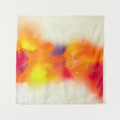 Abstrakte Ölmalerei auf Leinwand Textur. Wandteppich (Vorderseite)