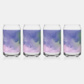 abstrakte Ölmalerei Dosenglas (Hinten)