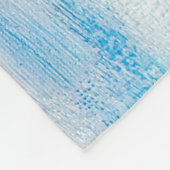 Abstrakte Ölmalerei, Leinwand-Textur. Fleecedecke (Ecke)