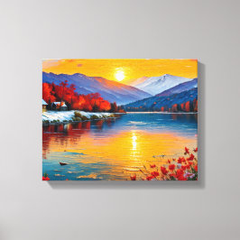 Abstrakte Ölmalerei Leinwanddruck