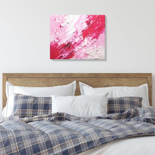 Abstrakte Ölmalerei Leinwanddruck (Insitu (Schlafzimmer))