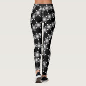 Abstrakte optische Illusion Leggings (Rückseite)