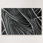 Abstrakte optische Illusion Puzzle (Horizontal)