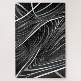 Abstrakte optische Illusion Puzzle