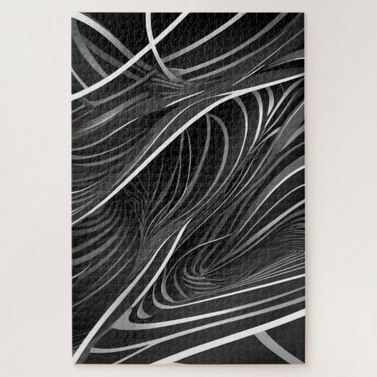 Abstrakte optische Illusion Puzzle (Vertikal)