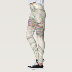 Abstrakte optische Illusion Trippy-Leggings Leggings