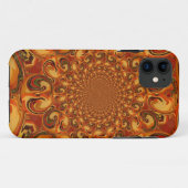 Abstrakte Orange-, Braun- und Grüntöne Case-Mate iPhone Hülle (Rückseite (Horizontal))
