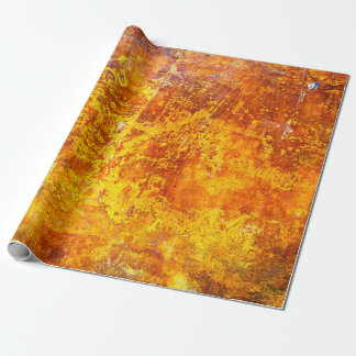 Abstrakte orange Hintergrundtextur Betonwand, Geschenkpapier