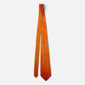 abstrakte Orange Krawatte (Rückseite)