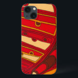Abstrakte orange Platten Case-Mate iPhone Hülle<br><div class="desc">Ein surrealistischer Traum,  diese hell farbigen abstrakten orange Platten sehen wie das geschmolzene Wachs aus,  das eine Leinwand durchfließt. Eine Schaffung Jennifers Goldberger,  diese Arbeit ist in seinem fantasiereichen Gebrauch von Farbe und Linien fantastisch. Auftrag Ihr heute!</div>