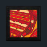 Abstrakte Orangenpanels Geschenkbox<br><div class="desc">Ein surrealistischer Traum,  diese abstrakten,  leuchtend farbigen Orangentafeln sehen aus wie geschmolzenes Wachs,  das durch eine Leinwand fließt. Als Jennifer Goldberger Schöpfung ist dieses Werk phantastisch in seiner fantasievollen Verwendung von Farben und Linien. Bestelle noch heute!</div>